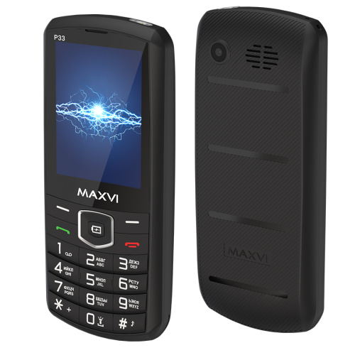 сертифицированный Maxvi P33 Черный