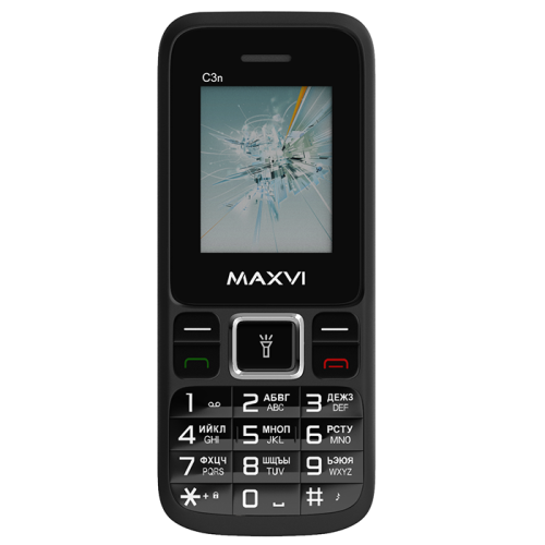 сертифицированный Maxvi C3n Черный