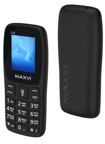 сертифицированный Maxvi C45 Черный