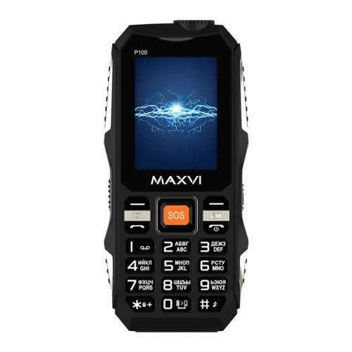 сертифицированный Maxvi P100 Черный