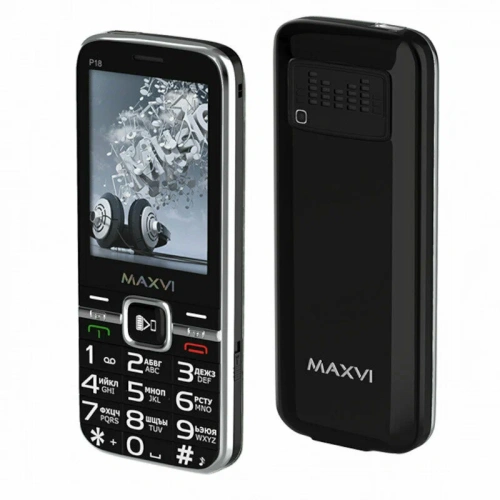 Maxvi P18i Черный сертифицированный сертифицированный Maxvi P18i Черный