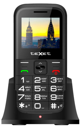 сертифицированный teXet TM-B418 Черный