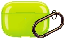 продажа Чехол для AirPods Pro TRU Neon с карабином желтый Deppa 