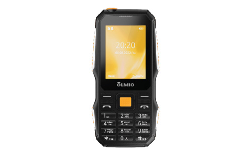 сертифицированный Olmio X03 Черный-оранжевый