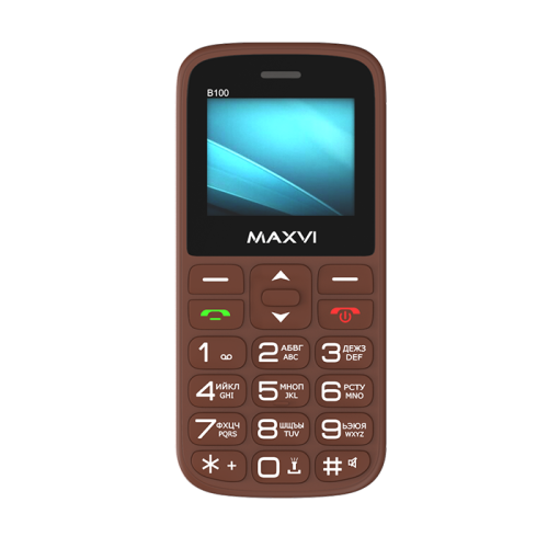 сертифицированный Maxvi B100 Коричневый