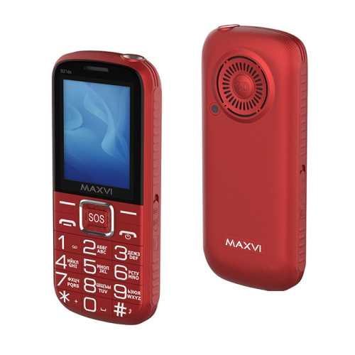 сертифицированный Maxvi B21ds up Красный