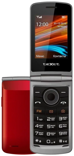 сертифицированный teXet TM-404 Красный