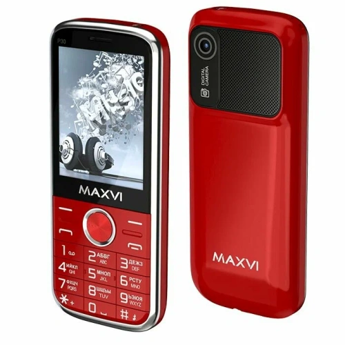сертифицированный Maxvi P30 Красный