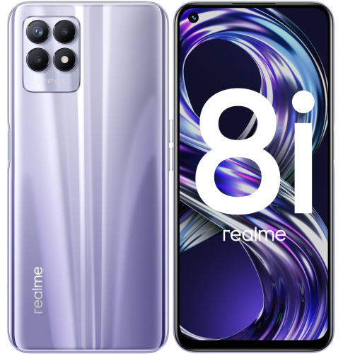 сертифицированный Realme 8i 4/64GB Фиолетовый