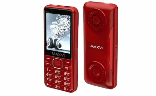 сертифицированный Maxvi P110 Красный