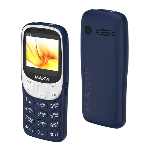 сертифицированный Maxvi K200 Синий