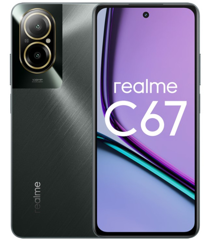 сертифицированный Realme C67 8/256GB Черный