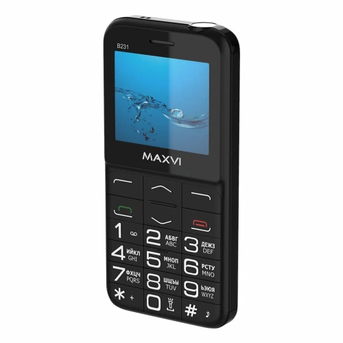 сертифицированный Maxvi B231ds Черный