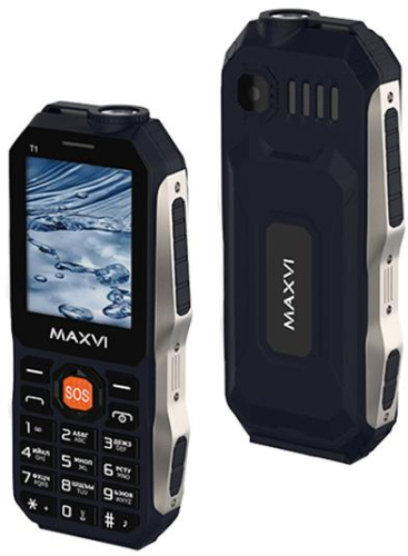 сертифицированный Maxvi T1 Синий