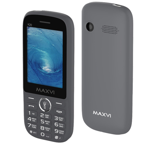 Maxvi K20 Серый сертифицированный сертифицированный Maxvi K20 Серый