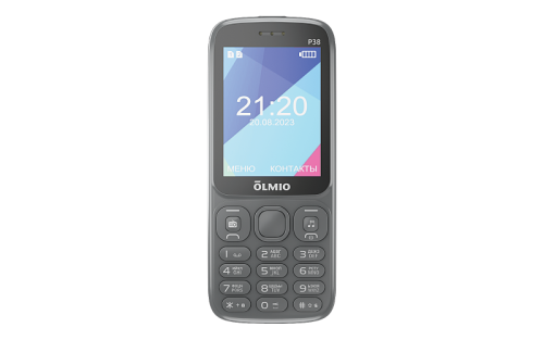 сертифицированный Olmio P38 Серый