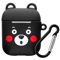 продажа Чехол для AirPods Black Bear силиконовый черный Deppa 