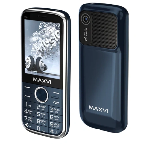 сертифицированный Maxvi P30 Синий