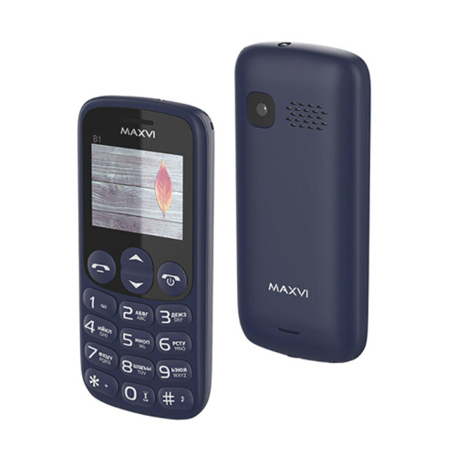 сертифицированный Maxvi B1 Синий