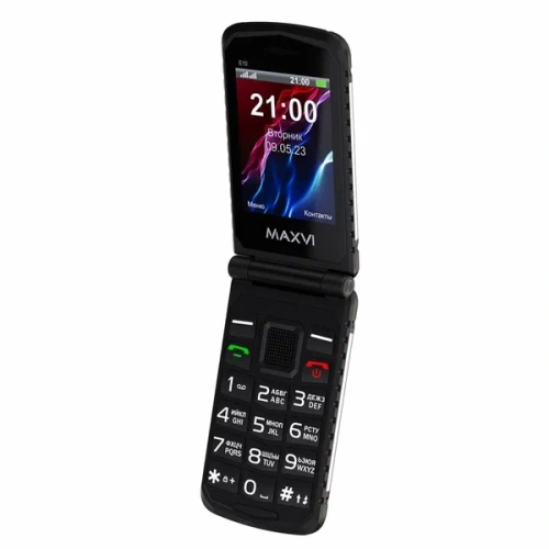 сертифицированный Maxvi E10 Черный