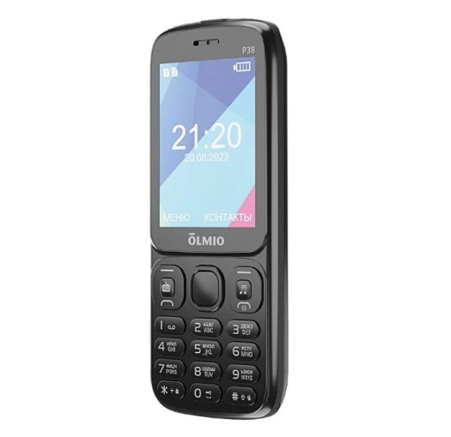 сертифицированный Olmio P38 Черный