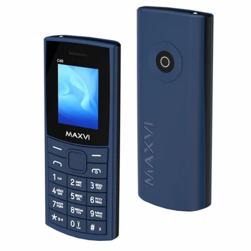 сертифицированный Maxvi C40 Синий